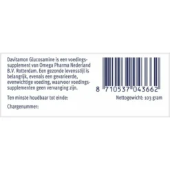 Davitamon Glucosamine -Gezondheidsproducten Winkel 1008748 4