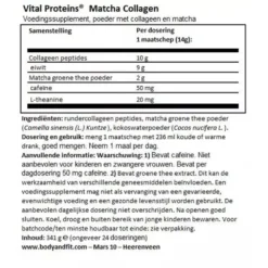 3x Vital Proteins Matcha Collageen -Gezondheidsproducten Winkel 1016633 4