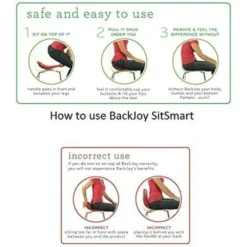 Backjoy Sitsmart Posture Plus 5 Backjoy Sitsmart Posture Plus -Gezondheidsproducten Winkel 1016645 3