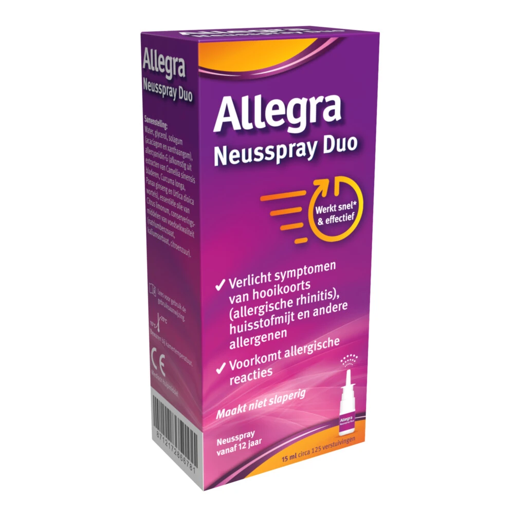 Allegra Neusspray Duo 2 Allegra Neusspray Duo - Afbeelding 2