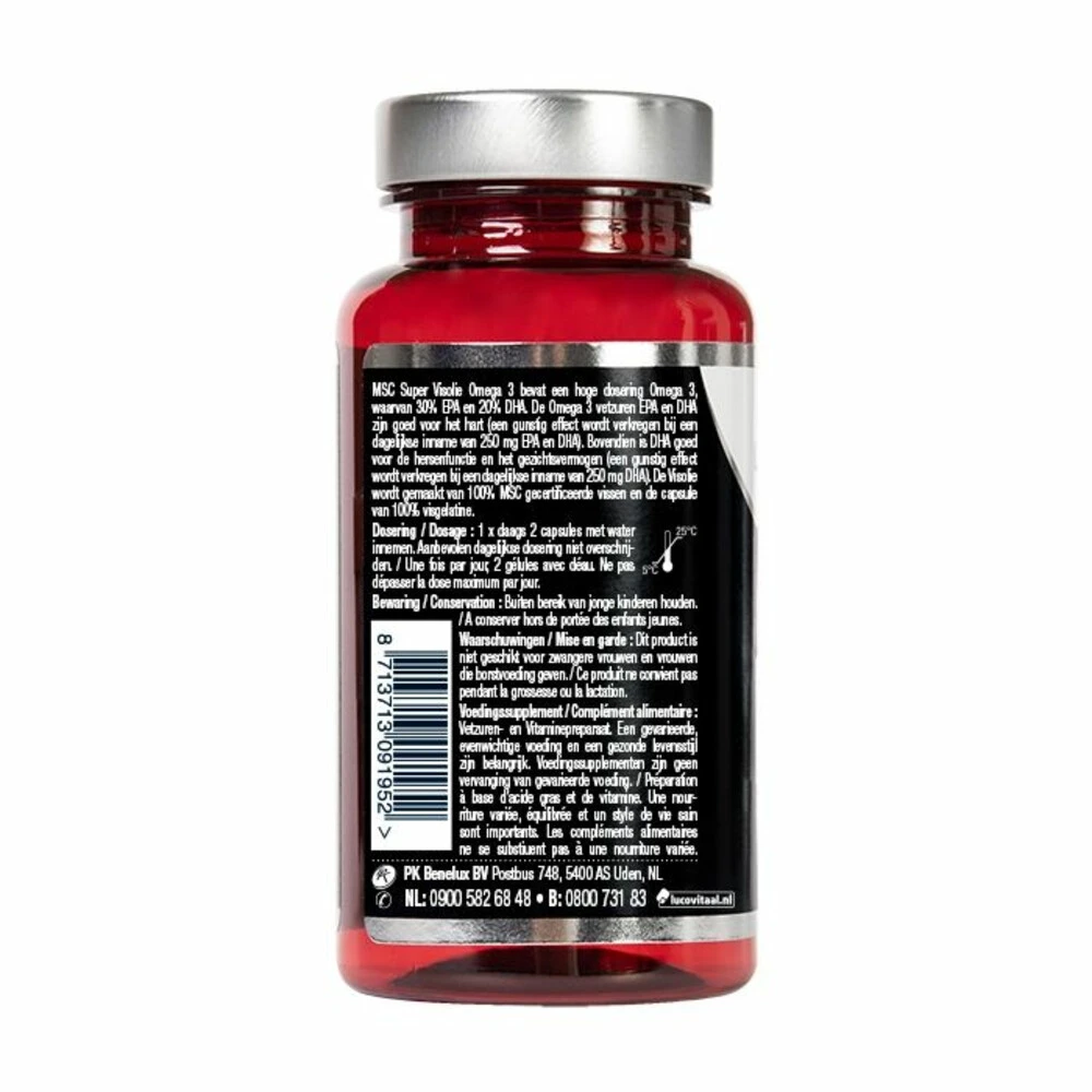 2x Lucovitaal MSC Visolie Omega 3 3 2x Lucovitaal MSC Visolie Omega 3 - Afbeelding 3