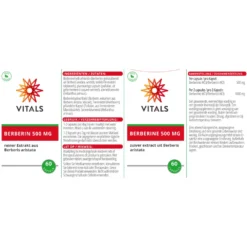 Vitals Berberine 500 Mg -Gezondheidsproducten Winkel 1023927 4