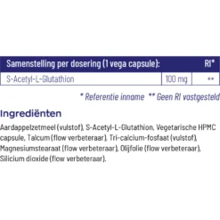 Vitakruid S-Acetyl-L-Glutathion -Gezondheidsproducten Winkel 1023951 4