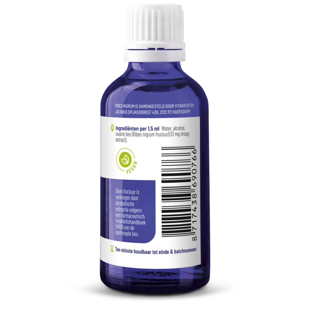 2x Vitakruid Ribes Nigrum Tinctuur 3 2x Vitakruid Ribes Nigrum Tinctuur - Afbeelding 3