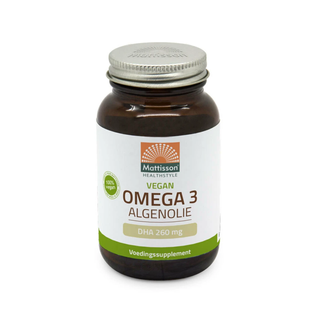 Mattisson Omega 3 Algenolie 260 1 Mattisson Omega 3 Algenolie 260