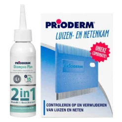Prioderm Shampoo Plus + Luizen- En Netenkam Pakket