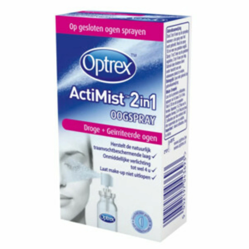 Optrex Actimist 2 In 1 Oogspray Droge & Vermoeide Ogen 2 Optrex Actimist 2 In 1 Oogspray Droge & Vermoeide Ogen - Afbeelding 2