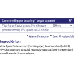 Vitakruid Vitex Agnus Castus 9 Vitakruid Vitex Agnus Castus -Gezondheidsproducten Winkel 1032176 5
