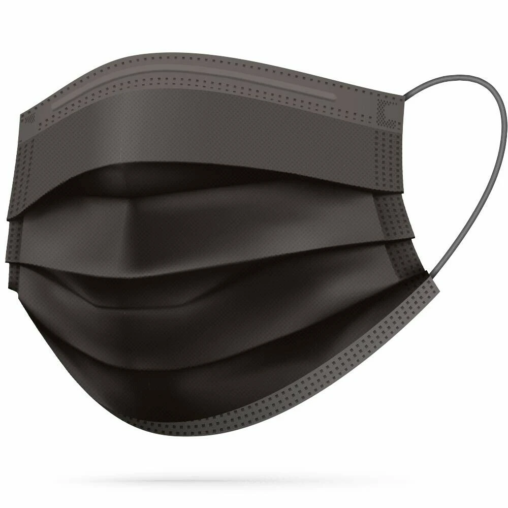 5x IIR Mondkapjes Type 2 - Zwart 1 5x IIR Mondkapjes Type 2 - Zwart