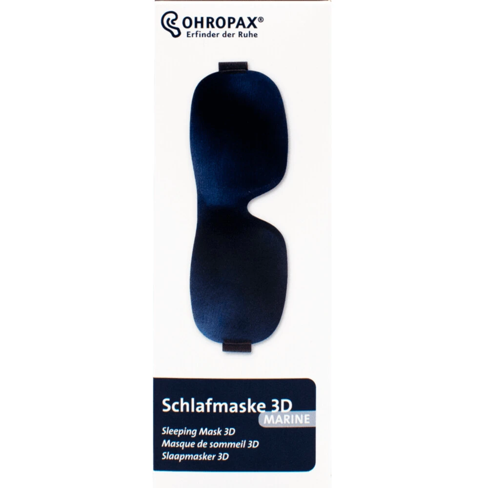 Ohropax Slaapmasker Blauw 1 Ohropax Slaapmasker Blauw