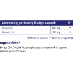 Vitakruid Borage Olie -Gezondheidsproducten Winkel 1035330 5