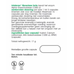 Intoleran Fibractase Forte 5 Intoleran Fibractase Forte -Gezondheidsproducten Winkel 1036718 3