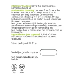 Intoleran Fructase 5 Intoleran Fructase -Gezondheidsproducten Winkel 1036719 3