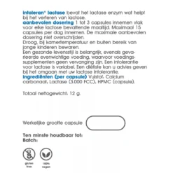 Intoleran Lactase 3000 5 Intoleran Lactase 3000 -Gezondheidsproducten Winkel 1036743 3