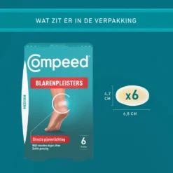 2x Compeed Blarenpleister Medium -Gezondheidsproducten Winkel 1036969 5