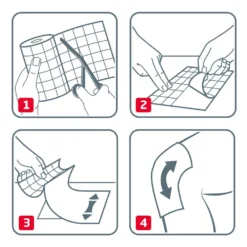 3x Leukoplast Fixomull® Stretch Fixatiepleister 2 M X 10 Cm -Gezondheidsproducten Winkel 1037023 3
