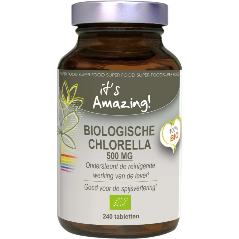 Itu0027s Amazing Biologische Chlorella 500 Mg 1 Itu0027s Amazing Biologische Chlorella 500 Mg