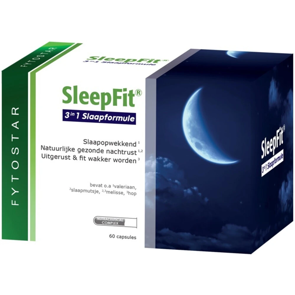 Fytostar SleepFit Total 3 In 1 Slaapformule 1 Fytostar SleepFit Total 3 In 1 Slaapformule