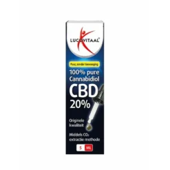 Lucovitaal CBD Cannabidiol Olie 20%
