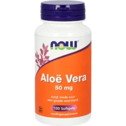 NOW Aloë Vera 50 Mg