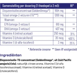 Vitakruid Visolie 1200 TG VIT A D E -Gezondheidsproducten Winkel 1054485 4