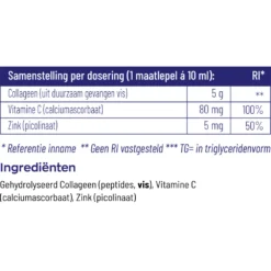 Vitakruid Pure Viscollageen Poeder Met C En Zink -Gezondheidsproducten Winkel 1058235 4