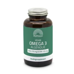 Mattisson HelathStyle Vegan Omega 3 Algenolie 375 DHA 125 EPA