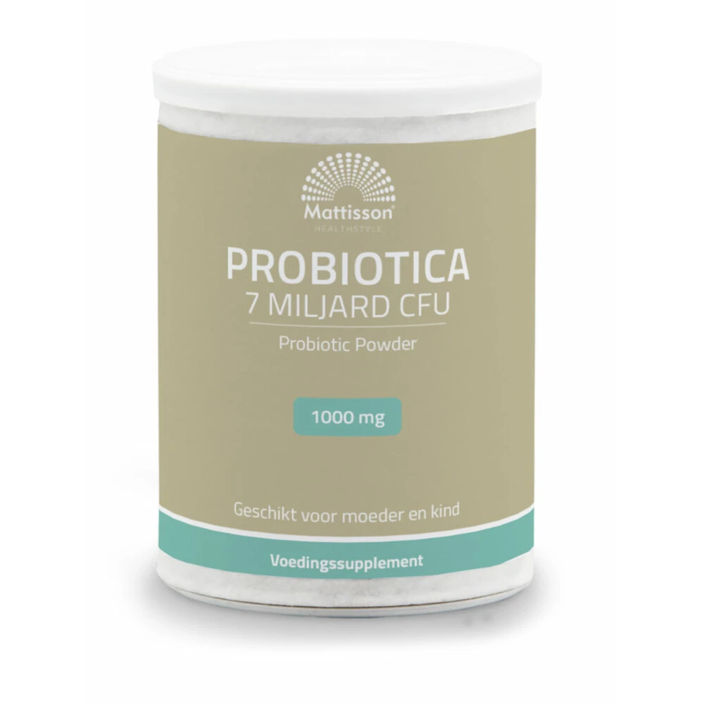 Mattisson Probiotica 7 Miljard CFU 1000mg 1 Mattisson Probiotica 7 Miljard CFU 1000mg