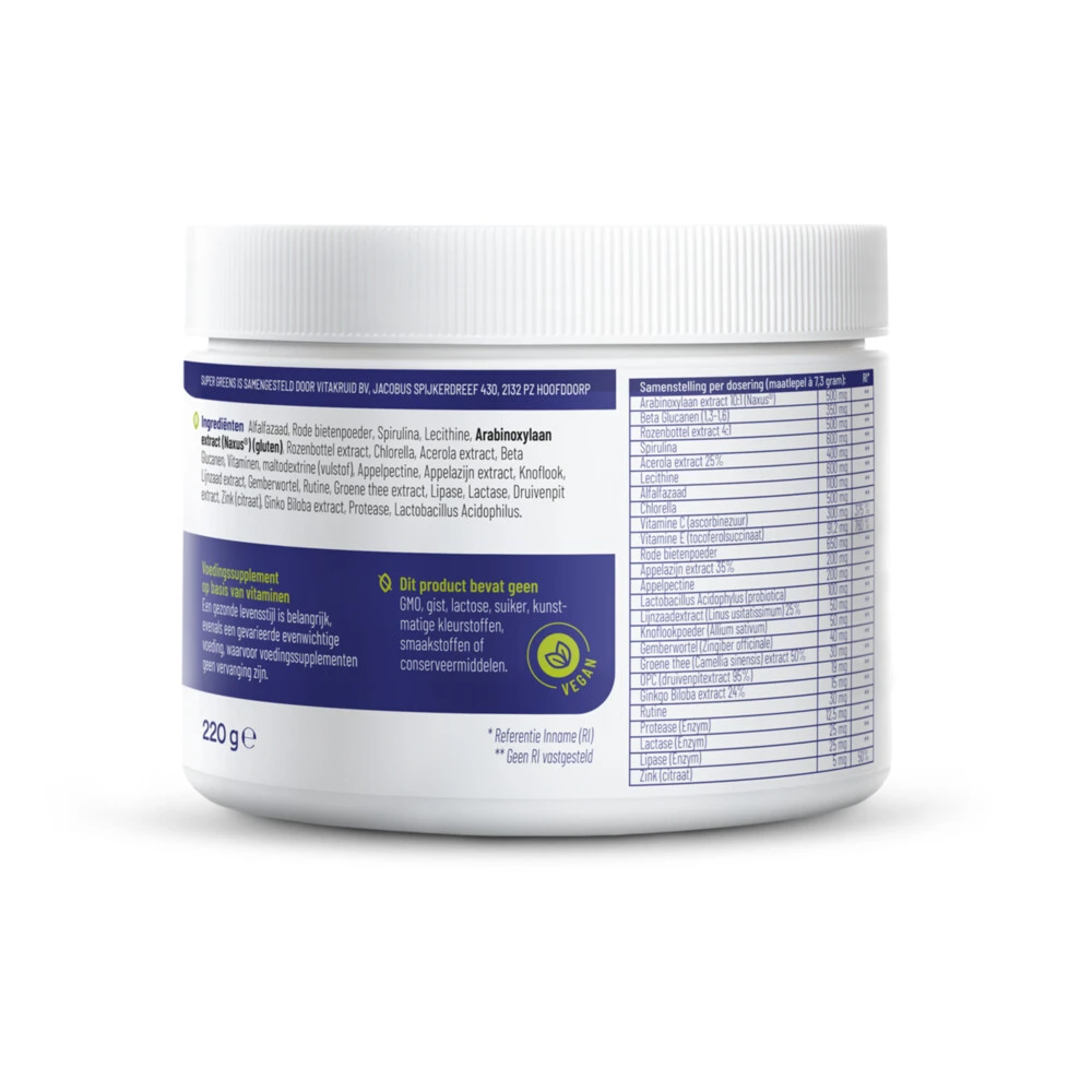 Vitakruid Super Greens 2-Pack 4 Vitakruid Super Greens 2-Pack - Afbeelding 4