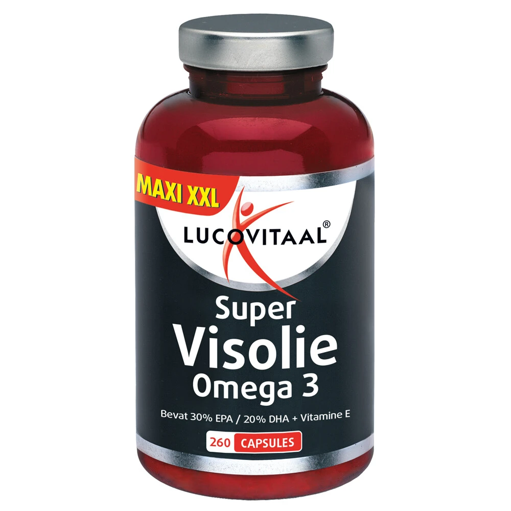 3x Lucovitaal Super Visolie Omega 3 1 3x Lucovitaal Super Visolie Omega 3