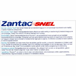 3x Zantac Snel Kauwtabletten -Gezondheidsproducten Winkel 965573 4