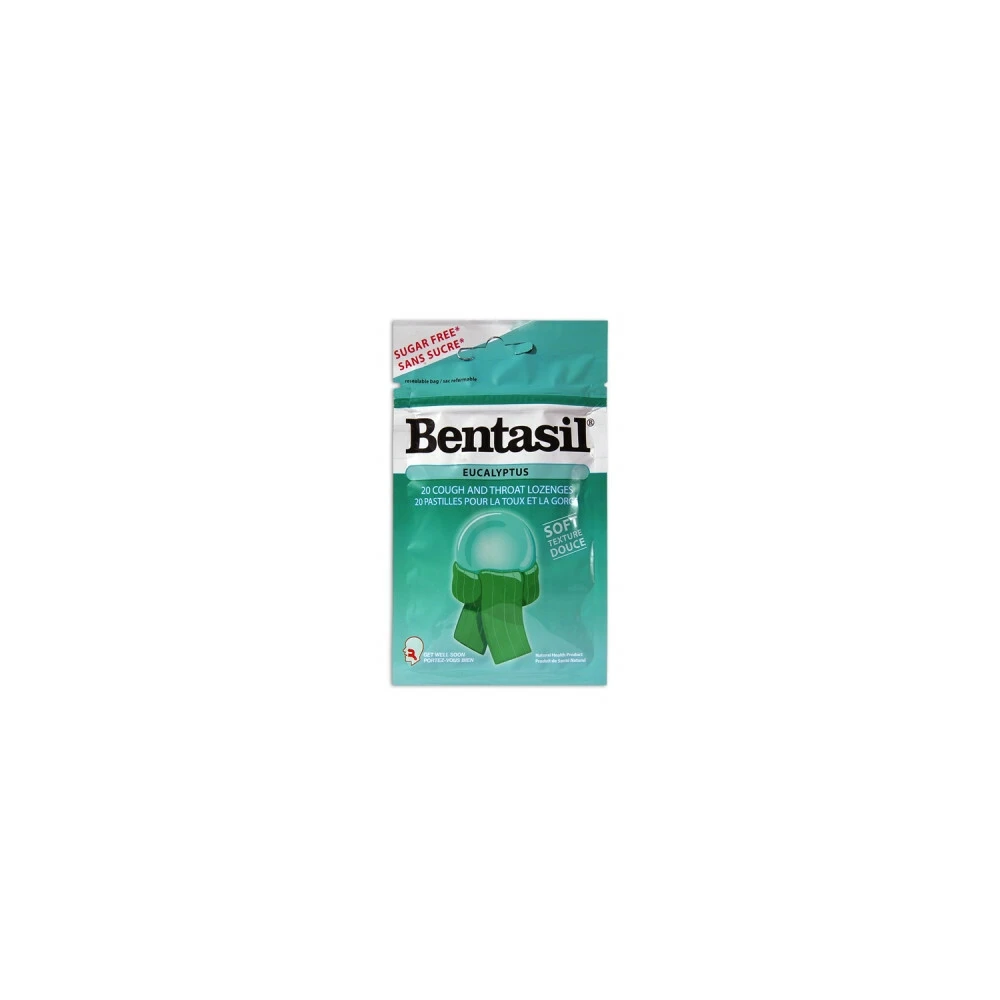 6x Bentasil Keelpastilles Eucalyptus 1 6x Bentasil Keelpastilles Eucalyptus