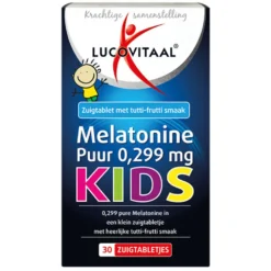 3x Lucovitaal Melatonine Puur Kids