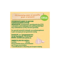Optimax Arizona Knoflook Met Lecithine 5 Optimax Arizona Knoflook Met Lecithine -Gezondheidsproducten Winkel 975198 3