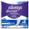 Always® 5x Always Discreet Incontinentieverband Long Plus