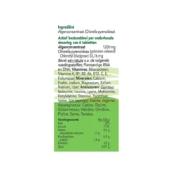 Bloem Vital Green Chlorella -Gezondheidsproducten Winkel 979551 3