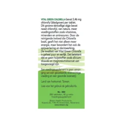 Bloem Vital Green Chlorella -Gezondheidsproducten Winkel 979551 4