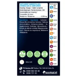 Lucovitaal Melatonine Puur 0.299mg 6 Lucovitaal Melatonine Puur 0.299mg -Gezondheidsproducten Winkel 982041 3