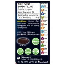 Lucovitaal CBD Cannabidiol 5 Mg 6 Lucovitaal CBD Cannabidiol 5 Mg -Gezondheidsproducten Winkel 984246 3