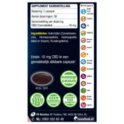 Lucovitaal CBD Cannabidiol 10 Mg -Gezondheidsproducten Winkel 988824 3