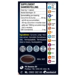 Lucovitaal Curcumine CBD -Gezondheidsproducten Winkel 993172 3
