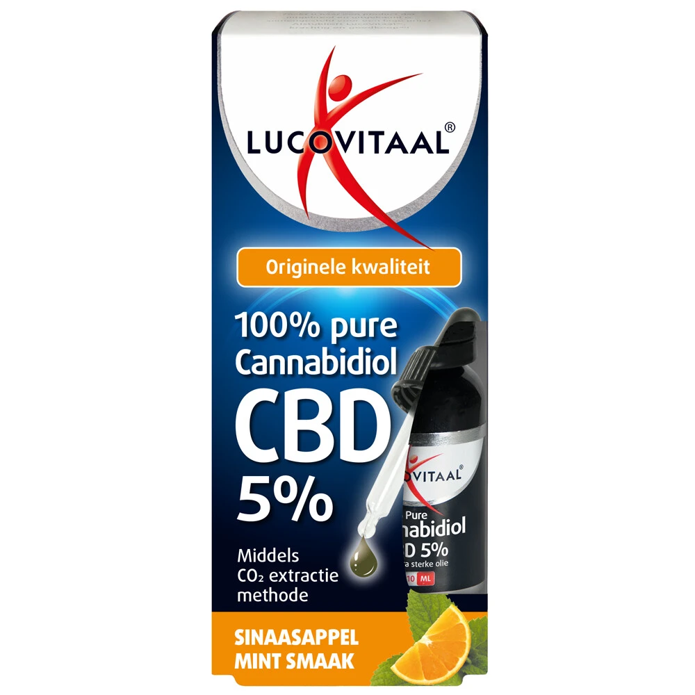 Lucovitaal CBD Cannabidiol Olie 5% 1 Lucovitaal CBD Cannabidiol Olie 5%