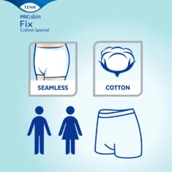 3x TENA Fix Cotton Special ProSkin Large -Gezondheidsproducten Winkel 996459 5