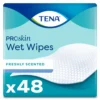 3x TENA Wet Wipes 3-in-1 32x20 Cm