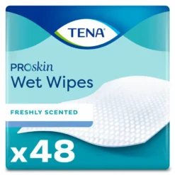 3x TENA Wet Wipes 3-in-1 32x20 Cm