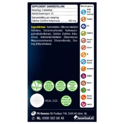 3x Lucovitaal Pure Cafeïne 400 Mg -Gezondheidsproducten Winkel 996844 3