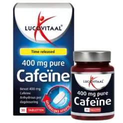 3x Lucovitaal Pure Cafeïne 400 Mg -Gezondheidsproducten Winkel 996844 4