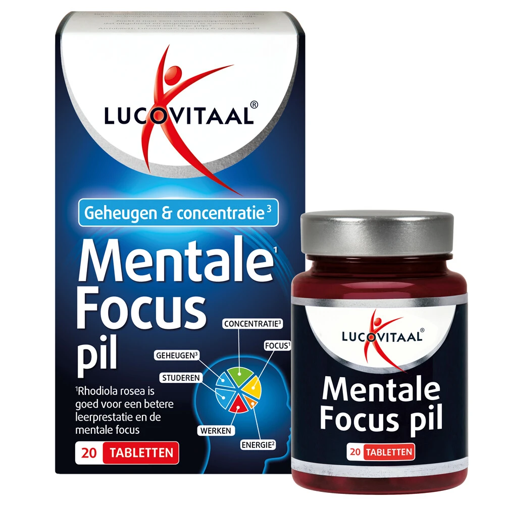 Lucovitaal Mentale Focus Pil 4 Lucovitaal Mentale Focus Pil - Afbeelding 4