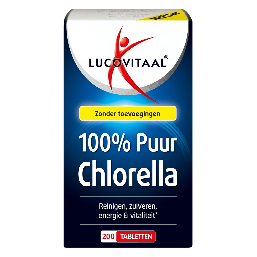 3x Lucovitaal Chlorella Puur 1 3x Lucovitaal Chlorella Puur