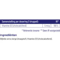 Vitakruid Vitamine D Druppels -Gezondheidsproducten Winkel 1028883 4